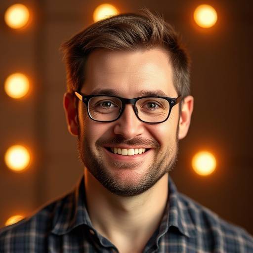 Headshot of James O'Connell, Improvisation and Comedy Instructor at Thespian Arts Academy